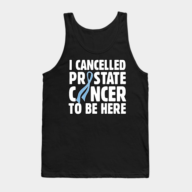 Prostate Cancer Awareness Tank Top by TheBestHumorApparel